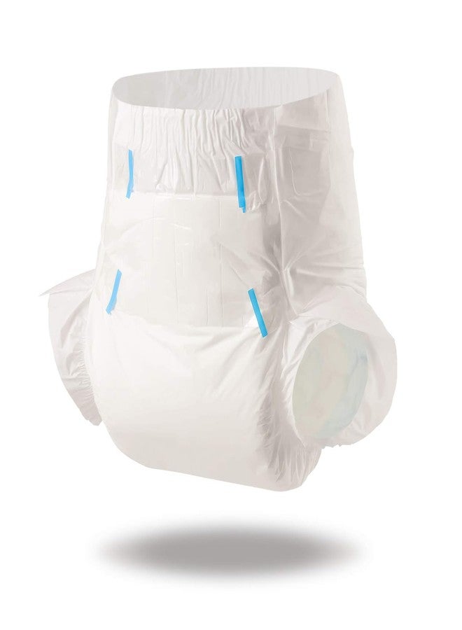 CutiePlusU Disposable Adult Diaper Heavy Absorption Dry Surface Adult Diapers All Night- White 10 Pieces (Medium 28"-38") - Image 3
